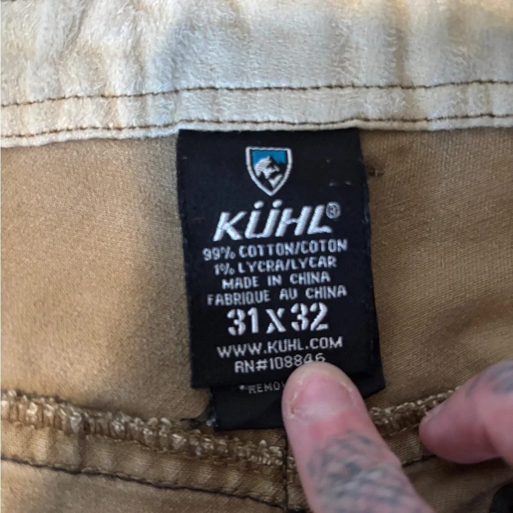 Kuhl Men's Straight-Leg Pants in Olive Green - Picture 3 of 5